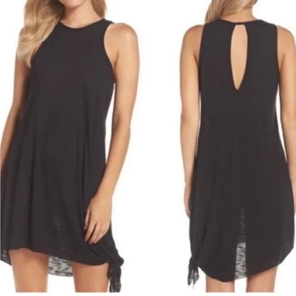 BECCA Breezy Basics Knot Hem Sleeveless Coverup Size XS - Picture 1 of 5